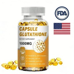L-Glutathione 1000mg Capsules – Antioxidant, Liver, Immune & Cell Health Support
