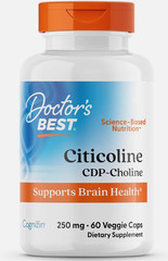 Doctor’s Best Citicoline Cdp-Choline 60 Caps Nootropic Memory Focus EXP 05/2026