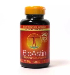 BioAstin Hawaiian Astaxanthin 12 mg – 120 Softgels | Exp 10/2027 (2 Pack)