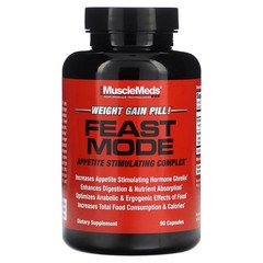2 X MuscleMeds, Feast Mode, Appetite Stimulating Complex, 90 Capsules-worldwide