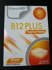 PatchMD B12 Plus Topical Patch 90 Day Supply Dietary Supplement New