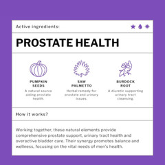 ProstaPlex – Proprietary Prostate Support Prosta Plex – 12 Bottles