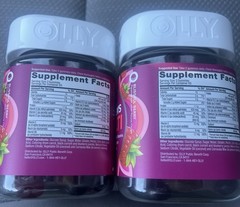 OLLY Women’s Multi Vitamin Gummies Blissful Berry 130ct ,(2 packs)EXP:04SEP 2027