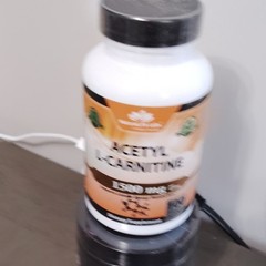 Acetyl L-Carnitine Capsules 1500 mg Dietary Supplement Adult Unisex