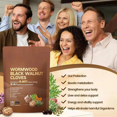 Wormwood, black walnut and cloves soft gel capsules – herbal immune support sup