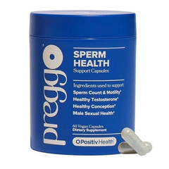3 Pack PREGGO O-Positive Sperm Health Boost Capsules – 180 Count For Men