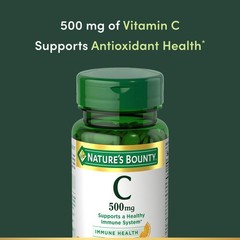 Nature’S Bounty Natures Bounty Vitamin C Tablets Vitamin Supplement Supports A