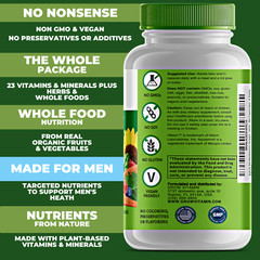 One A Day Men’s Health Formula Organic Multivitamin, Easy to swallow 90 Capsules