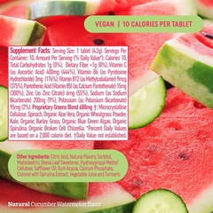 8Greens Daily Greens Effervescent Tablets – CUCUMBER WATERMELON 5/27