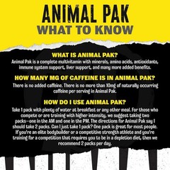 Animal Pak Daily Multivitamin for Men & Women | All-in-One Nutrition Supplement