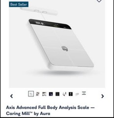 Axis Advanced Full Body Analysis Scale – Caring Mill™ by Aura