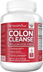 Health Plus Original Colon Cleanse Psyllium Husk Powder, 48oz