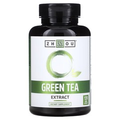 2 X Zhou Nutrition, Green Tea Extract, 120 Veggie Capsules-worldwide