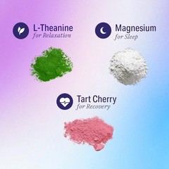 Nite Nectar Magnesium Glycinate Sleep Mocktail Powder Night Drink Mix 12 Packets
