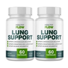 1-5 Bottel Healthy Flow Lung Support Formula – 60 Capsules/bottel