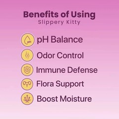 Kitty Queen Slippery Kitty – Feminine Probiotic + Moisture Gummies NEW