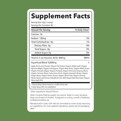 Clean Simple Eats Super Greens Powder Prebiotic 30 servings EXP 05/2026