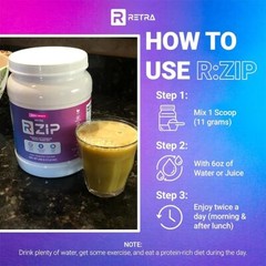 Rzip drink fat burning energy Berry Breeze Flavor