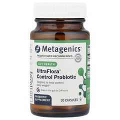 2 X Metagenics, UltraFlora� Control Probiotic, 113.1 mg (10 Billion CFU), 30 Ca