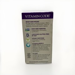 2 Pack Garden of Life Vitamin Code Raw Zinc Capsules 60 Count Each Exp 05/2026