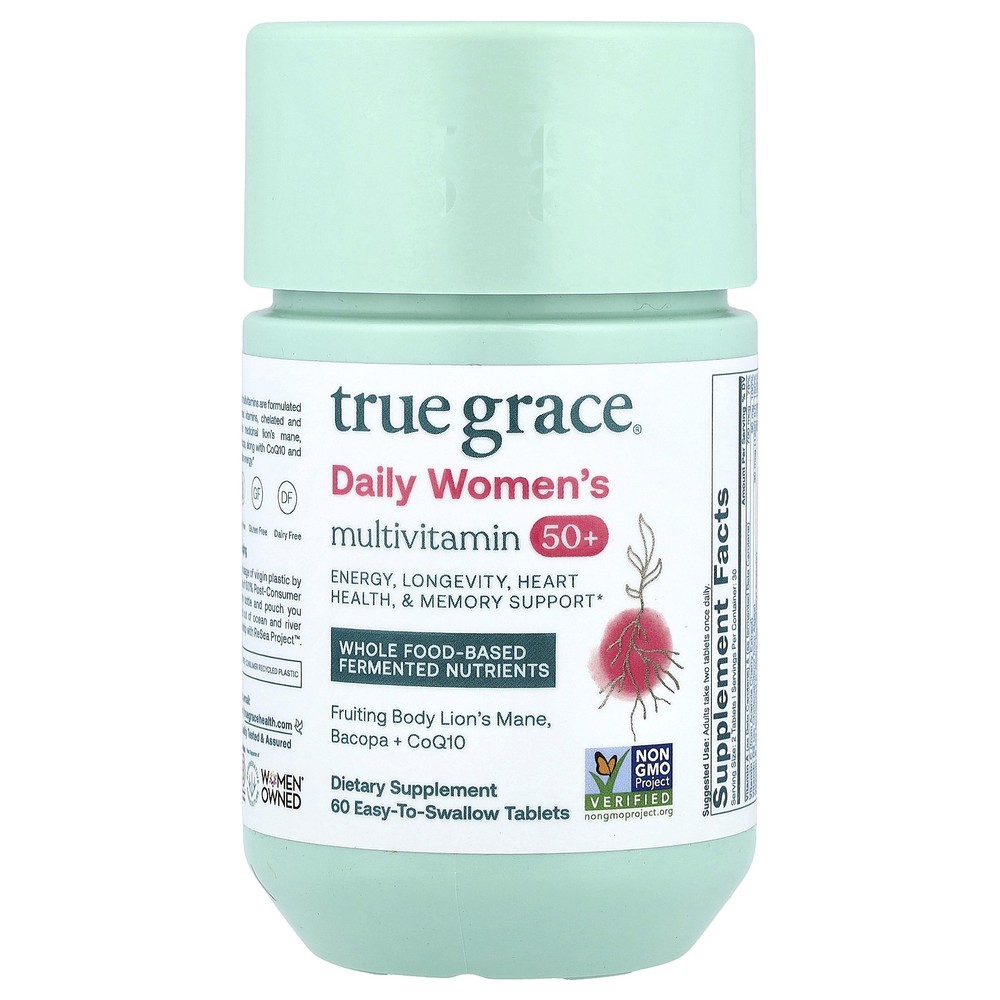 Daily Women’s Multivitamin 50+, 60 Easy-To-Swallow Tablets