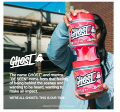 Ghost Legend Pre Workout Bubblicious Strawberry 30 Servings Energy Focus Supplem
