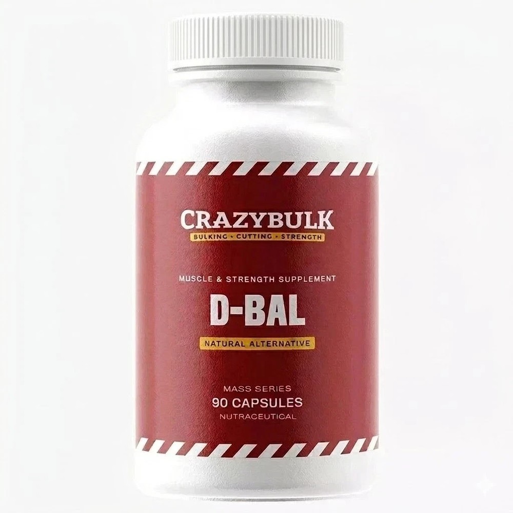 Best Supplement for Muscle Gains Crazy Bulk D BAL 90Caps Pack of 5