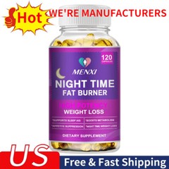 Night Slim Capsules – Sleep Fat Burner & Cortisol Control with Melatonin Blend