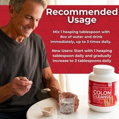 Health Plus Original Colon Cleanse Psyllium Husk Powder, 48oz