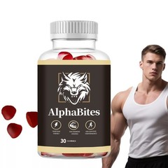 NEW Alpha Bites Gummies AlphaBites Max Performance Gummy (1 Month Supply) 1-3PCS