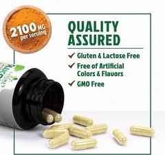 Glucosamine Chondroitin Turmeric MSM Triple Strength Joint Support 2100mg