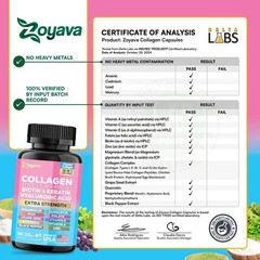 NEW Beauty Collagen Complex Type I II III V X Biotin Keratin 90 Caps