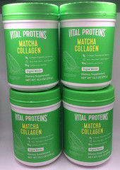 Vital Proteins Collagen Peptides Matcha Original, 10.5oz, 05/2026????PACK OF 4????