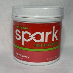 Advocare Spark STRAWBERRY 10.5oz – Vitamin & Amino Acid – Focus – New – Sealed