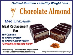 CHOCOLATE ALMOND BAR | 1 Case | SIMILAR TO Optifast® 800