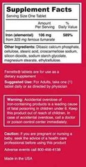 Ferretts Easy to Swallow Iron Supplement – 60 Tablets EXP 04/2026