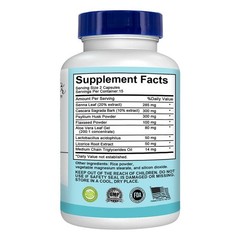 15-Day Colon Cleanse – Psyllium Husk Capsules for Gut Health, Digestion & Detox