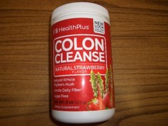 Health Plus Super Colon Cleanse Natural Strawberry Flavor 9 oz Exp 5/2027