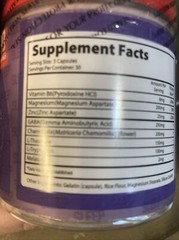 Campus Protein Night Time Sleep Aid Dietary Supplement 30