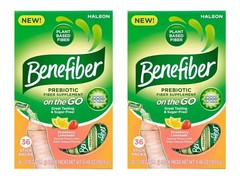 2-pack Benefiber Fiber Supplement Strawberry Lemonade On The Go Stick 36(05/2026