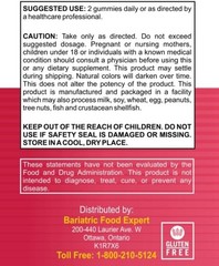 Bariatric Expert Hair Vitamin Gummies Fast-Melting Formula 60 Count Adult