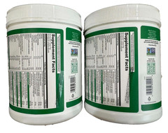 LOT OF 2 VIBRANT HEALTH Green Vibrance Powder 60 Servings 23.83 oz EXP2027+ NEW