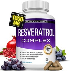 Supplement 1800 mg Antioxidant Complex-Highly Potent Trans-Resveratrol