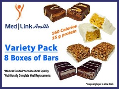 COMBO BARS | SIMILAR TO Optifast® 800 | Weight Loss | 8 Boxes