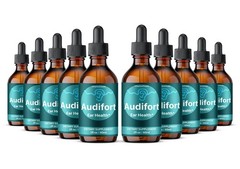 AudiFort Liquid Drops, All Natural Supplement, Audi Fort Drops (10 pack)