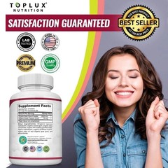 Toplux Organic Beet Root Tablets-Nitric Oxide Booster Beetroot Supplement 2040mg