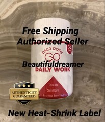 2 Bottles *** Daily Work Pills *** Brand New and Sealed *** by Daily Dous