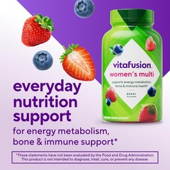 Vitafusion Adult Gummy Vitamins for Women, 120 Count