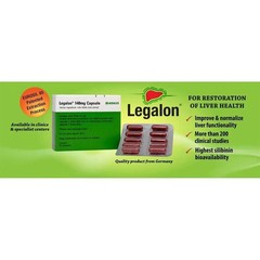 2 Box x 100’s LEGALON 140mg by Madaus Germany Traditionally Used For Liver Tonic