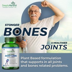 S.imply Herbal Plant Joint Care Support Tablets 60 Count